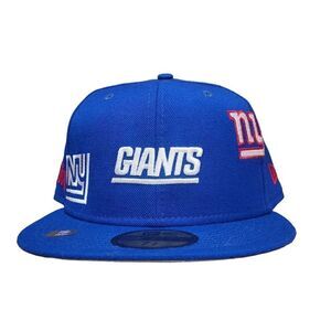 New York Giants " Just Don" Blue NFL 59 Fifty Fitted Men's Cap 60188517